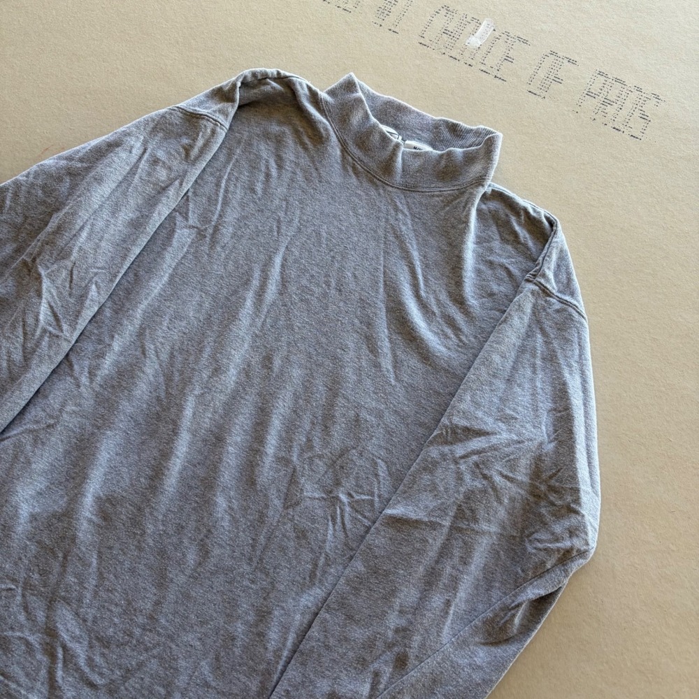 Vintage Y2K Arizona Jean Co Mock Neck Long Sleeve Grey